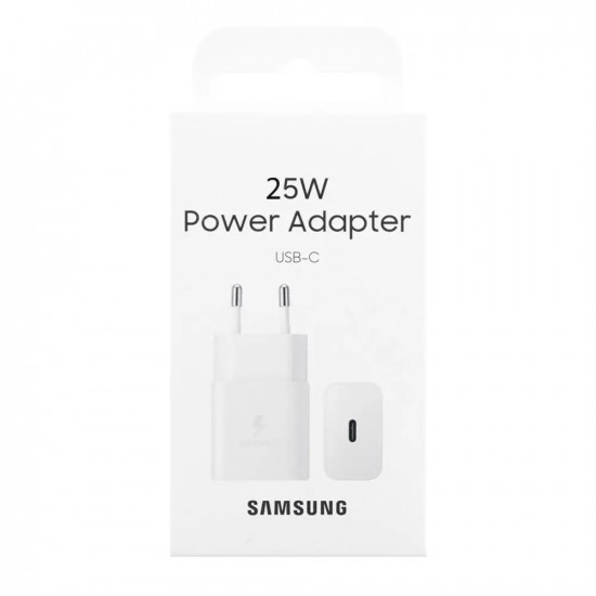 Φορτιστής Ταξιδίου Samsung EP-T2510NWEGWW USB-C GaN 25W Λευκός 52392