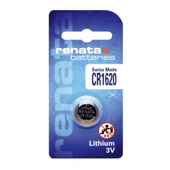 Buttoncell Lithium Electronics Renata CR1620 Τεμ. 1 21009