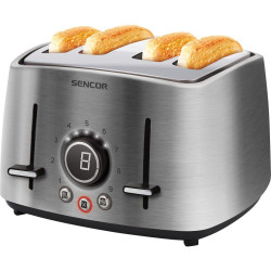 Φρυγανιέρα Sencor STS 5070SS 4 Θέσεων 1600W Stainless Steel Ασημί 42132