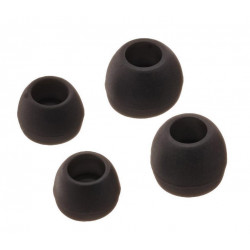 Ανταλλακτικά Earbuds Ancus για Bluetooth και Hands Free Ακουστικά Μαύρο 4τεμ. 27076