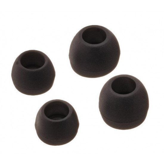Ανταλλακτικά Earbuds Ancus για Bluetooth και Hands Free Ακουστικά Μαύρο 4τεμ. 27076