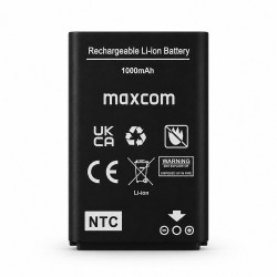 Μπαταρία Maxcom Τύπου BL-5C Li-ion, 1000mAh, 3.7V με NTC Κύκλωμα Προστασίας για MM443, MM445, MM142 L, MM34D 4G, MM428BB, MM39D SE 4G κλπ 52705