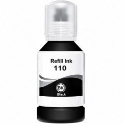 Μελάνι EPSON BK 110/111 C13T03P14 Σελίδες:6000 Black 127ml 52744