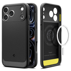 Θήκη Spigen Rugged Armor Magsafe για Apple iPhone 17 Pro Ματ Μαύρη 52690