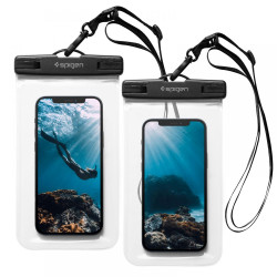 Θήκη Αδιάβροχη Spigen A601 IPX8 Universal Διάφανη 2 Τεμαχίων 52693