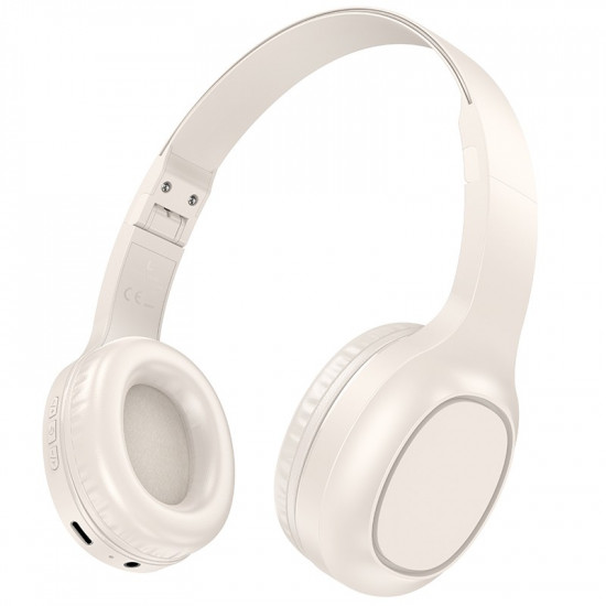 Wireless Ακουστικά Stereo Hoco W46 Charm V5.3 200mAh AUX Λευκά 40319