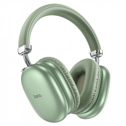 Wireless Ακουστικά Stereo Hoco W35 Max Joy V5.3 800mAh με υποδοχή Micro SD και AUX Πράσινα 46214
