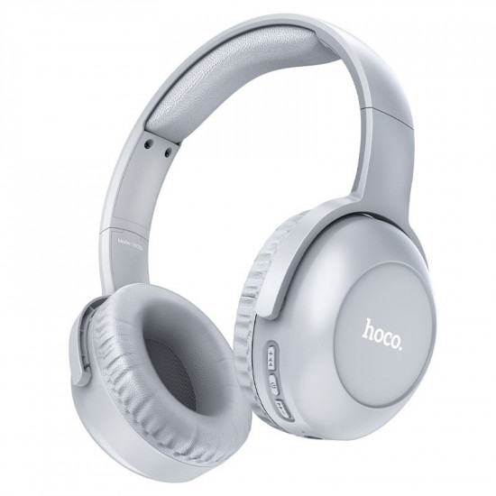 Wireless Ακουστικά Stereo Hoco W33 Art Sound με Μικρόφωνο, AUX v5.0 Γκρι 34573