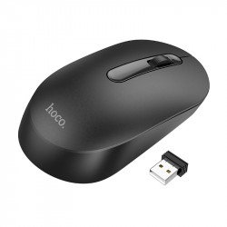 Wireless Ποντίκι Hoco GM14 Platinum Business Wireless Mouse με 3 Πλήκτρα DPI 1200 Μαύρο 40363