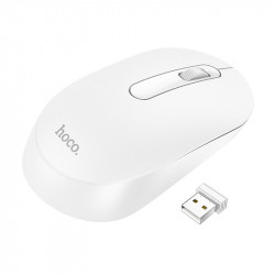 Wireless Ποντίκι Hoco GM14 Platinum Business Wireless Mouse με 3 Πλήκτρα DPI 1200 Λευκό 40364