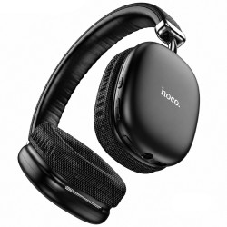 Wireless Ακουστικά Stereo Hoco W35 Hi-Fi v5.3 400mAh με Υποδοχή MicroSD και AUX Μαύρα 52357