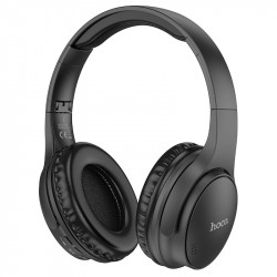 Wireless Ακουστικά Stereo Hoco W40 Mighty V5.3 200mAh με υποδοχή Micro SD, AUX Μαύρα 39147