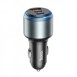 Φορτιστής Αυτοκινήτου Hoco NZ9 Galloper 95W 2xUSB-C PD65W PD30W and USB QC 18W Μαύρο 40324