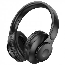 Wireless Ακουστικά Stereo Hoco W45 Enjoy V5.3 4 00mAh AUX Μαύρα 39703