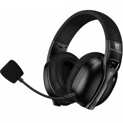 Ακουστικά Gaming Ασύρματα Hoco W114 Magic Surround Stereo v5.4 600mAh με Αποσπώμενο Μικρόφωνο και Δυνατότητα Ενσύρματης Χρήσης Μαύρο 52274