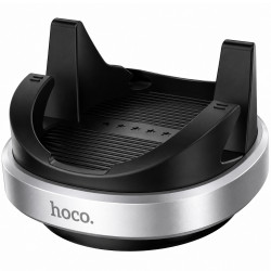 Βάση Στήριξης Αυτοκινήτου Hoco H100 Gentle για Στήριξη σε Ταμπλό 360° Περιστροφή για Συσκευές 4.5-7 Μαύρη 52314