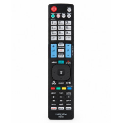 Τηλεχειριστήριο Noozy RC19 για Τηλεοράσεις LG, Samsung Άμεσης Αντικατάστασης με Φωτιζόμενο Πληκτρολόγιο 51204