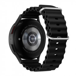 Watchband Hoco WH01 Flexible Series για Samsung Huawei Xiaomi Vivo OPPO κα 22mm Universal Μαύρο Silicon Band 40536