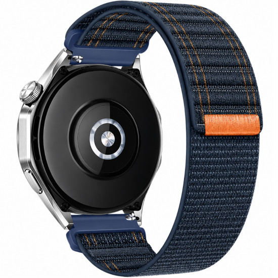 Watchband Hoco WH15 Fabric Series για Samsung Huawei Xiaomi Vivo OPPO κα 22mm Universal Σκούρο Μπλε 52255