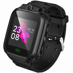 Kids Smartwatch Hoco Y105 2G 400mAh 1.44” GPS Κάμερα με Δυνατότητα Κλήσεων και Μηνυμάτων Μαύρο 52358