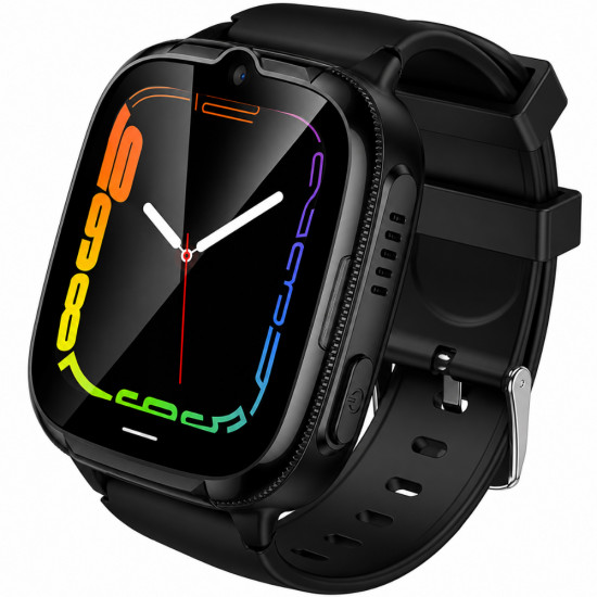 Kids Smartwatch Hoco Y106 4G 730mAh 1.83” LCD GPS Κάμερα με Δυνατότητα Κλήσεων και Μηνυμάτων IPX7 Μαύρο 52359