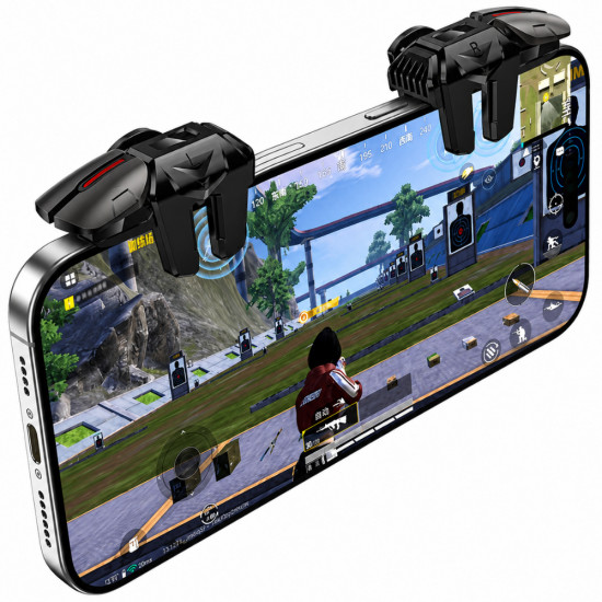 Hoco GA22 Eagle Gaming Mobile Bumpers για Συσκευές απο 4 έως 7 και Πάχος έως 11mm Μαύρα 52303