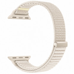 Watchband Hoco WA41 Parkour Series 38/40/41/42 mm Nylon Strap για Apple Watch series 1/2/3/4/5/6/7/8/9/SE/SE2 Λευκό 52448
