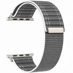 Watchband Hoco WA42 Fabric Series 44/45/46/49mm Nylon Strap για Apple Watch series 1/2/3/4/5/6/7/8/9/se/ultra1/ultra2 Γκρι 52453