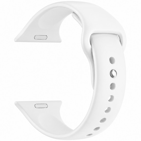Watchband Hoco WH23 Flexible Series Silicon Band 40mm-44mm White για Samsung Watch8 52433