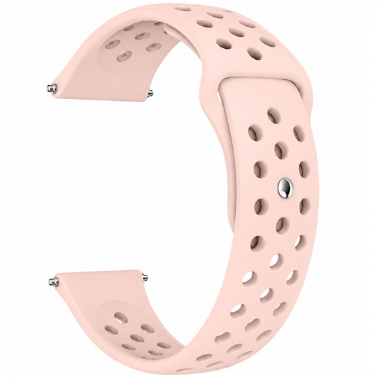 Watchband Hoco WH25 Flexible Series για Samsung Huawei Xiaomi Vivo OPPO κα 22mm Universal Ροζ Silicon Strap 52436