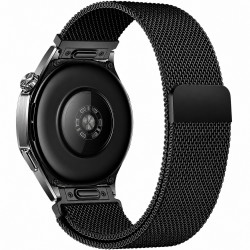 Watchband Hoco WH28 Pretty Series Steel Strap για Samsung Huawei Xiaomi Vivo OPPO κα 22mm Universal Μαύρο 52270