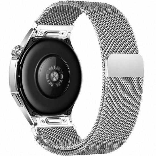 Watchband Hoco WH28 Pretty Series Steel Strap για Samsung Huawei Xiaomi Vivo OPPO κα 22mm Universal Ασημί 52271