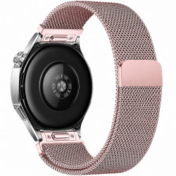 Watchband Hoco WH28 Pretty Series Steel Strap για Samsung Huawei Xiaomi Vivo OPPO κα 22mm Universal Ροζ 52272