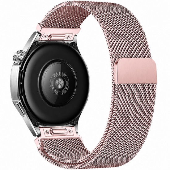Watchband Hoco WH28 Pretty Series Steel Strap για Samsung Huawei Xiaomi Vivo OPPO κα 22mm Universal Ροζ 52272