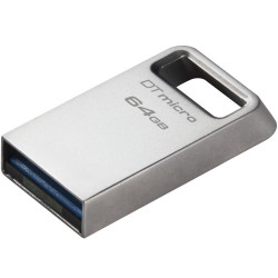 USB Kingston Data Traveller Micro 3.2 Gen.1 64GB Metallic Ultra-small DTMC3G2/64GB 49647