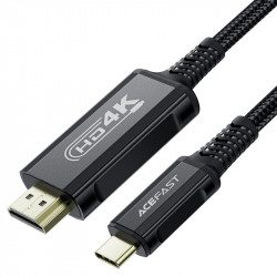 Καλώδιο σύνδεσης Acefast C1-10 USB-C σε HDMI 4K 60Hz HDR 1.8m Μαύρο Braided 45839