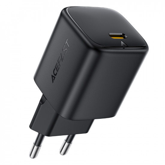 Φορτιστής Ταξιδίου Acefast A134 Mini Fast Charging 1xUSB-C PD67W QC3.0 GaN Μαύρος 52946