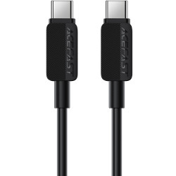 Καλώδιο Acefast C26-03 USB-C σε USB-C PD60W 3A Μαύρο 1.2m 52958