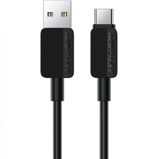 Καλώδιο Acefast C26-04 USB-A σε USB-C 18W 3A Μαύρο 1.2m 52960