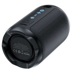 Φορητό Ηχείο Wireless Acefast K12 Air TWS ENC v6.0 1800mAh 16W TF Card AUX RGB Φωτισμό IPX4 Μαύρο 52957
