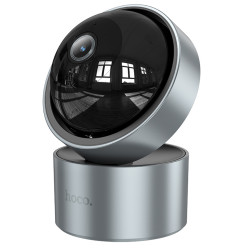 Wi-Fi Κάμερα Ασφαλείας Hoco D5 Indoor PTZ HD 3MP με Οριζόντια και Κάθετη Περιστροφή και Υποδοχή Micro SD έως 128GB 52868