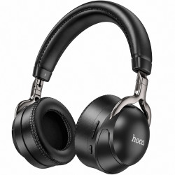 Wireless Ακουστικά Stereo Hoco. ESD17 Profit v5.3 400mAh 12 'Ωρες Λειτουργίας με υποδοχή Micro SD AUX FM Μαύρα 52932