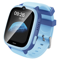 Kids Smartwatch Hoco Y106 4G 730mAh 1.83” LCD GPS Κάμερα με Δυνατότητα Κλήσεων και Μηνυμάτων IPX7 Μπλε 52881