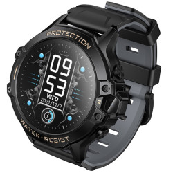 Kids Smartwatch Hoco Y107 4G 700mAh 1.28” LCD GPS Κάμερα με Δυνατότητα Κλήσεων και Μηνυμάτων IP54 Μαύρο 52882