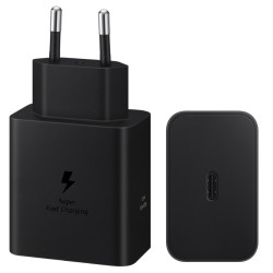 Φορτιστής Ταξιδίου Samsung EP-T6010NBEGWW USB-C GaN 60W Power Delivery Μαύρος 53138