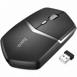 Ασύρματο Ποντίκι Hoco. DI33 Cool Ultra-light 1600dpi 4 Πλήκτρων 2.4GHz Μαύρο 52928