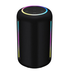 Φορητό Ηχείο Wireless Hoco HT3 Pro Platinum TWS BT v6.0 4000mAh 2x20W USB Micro-SD AUX και Ambient Φωτισμό 52903