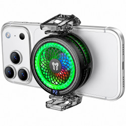 Cooler Κινητού Τηλεφώνου Hoco GA6 Glacier RGB με Μαγνητη και Κλίπ 3-επίπεδα Έντασης και AI Cooling 52896