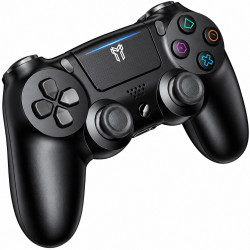 Gamepad Hoco GA34 800mAh BT v4.2 Dual Motor Δόνηση Θύρα AUX Συμβατό με PS4 PS5 Μαύρο 52898