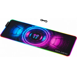 Mousepad Hoco GM864 Gaming XL με RGB Φωτισμό και Αντιολισθητική Επιφάνεια 800x300mm 52895